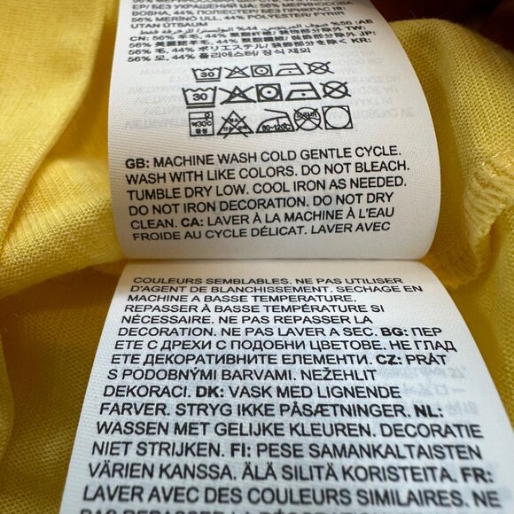 Smartwool Womens Yellow Sleeveless Tee XL Merino Wool & Polyester - Picture 6 of 11